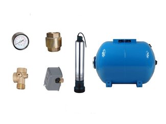 Zestaw pompa OMNITRON 5000 OMNIGENA zbiornik AQUA-SYSTEM 200L poziom