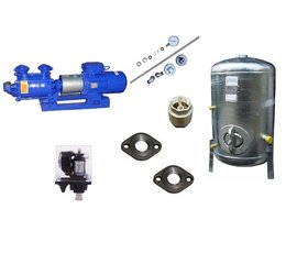 Zestaw pompa SKA 3.02 230V HYDRO-VACUUM Grudziądz zbiornik 100l ocynkowany + osprzęt