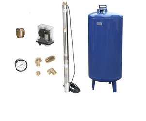 Zestaw pompa 3,5SC3/16 400V OMNIGENA zbiornik 500L ZBO HYDRO-VACUUM