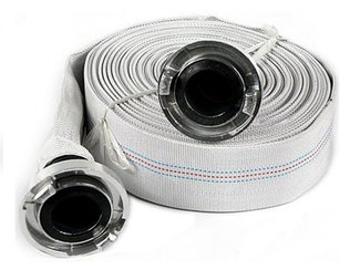 Wąż parciany 2" strażacki 20 m z szybko-złączkami