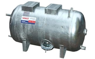 Zbiornik hydroforowy 150L ocynkowany poziom Wimest