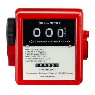 PRZEPŁYWOMIERZ OMNIMETR2 licznik oleju napędowego opałowego