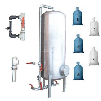 Odżelaziacz + odmanganiacz 300L PREMIUM ze złożem OTOMAN