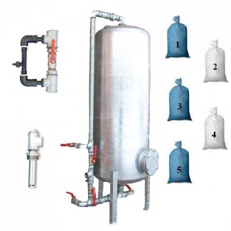 Odżelaziacz + odmanganiacz 1000L PREMIUM ze złożem OTOMAN