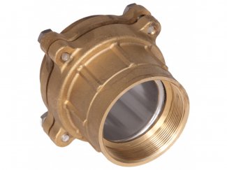 Złączka mosiężna do rur PE 110 GW + tuleja