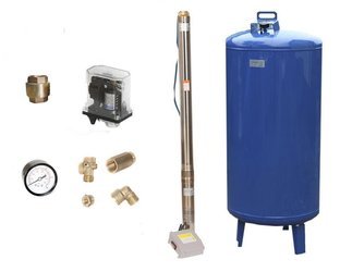 Zestaw pompa 3,5SC5/22 400V OMNIGENA zbiornik 200L ZBO HYDRO-VACUUM
