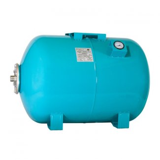 Zbiornik przeponowy 50L poziomy z manometrem Omnigena