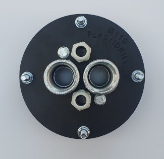 Głowica do zamknięcia studni 110 1" x 2