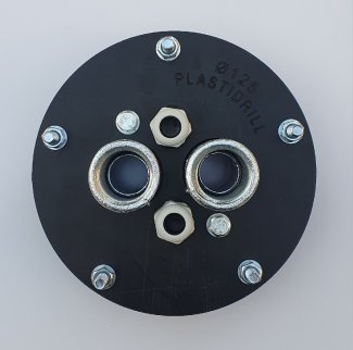 Głowica do zamknięcia studni 125 1" x 2