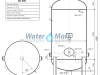 Zbiornik hydroforowy 500L/495L ocynkowany 10 bar z osprzętem Grudziądz #1