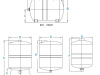 Zbiornik membranowy PWB-20LH GWS 20L Pressure Wave poziomy #2