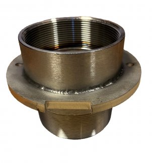 Nypel kołnierzowy 3" do podwieszenia pompy głębinowej nierdzewny