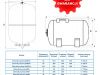 Zbiornik przeponowy 24L 1" pion AR24+ AQUASYSTEM #2